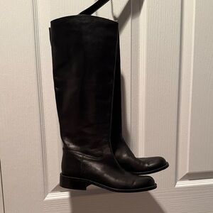 Sudini Black Leather Italian Craftsmanship